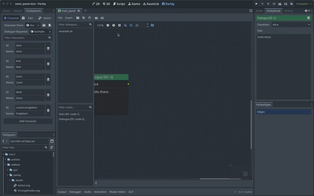 Create an End Node